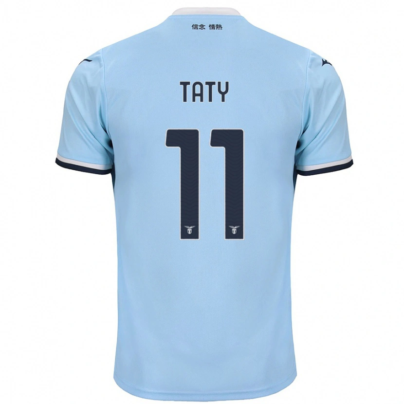 Danxen Niño Camiseta Taty Castellanos #11 Azul 1ª Equipación 2024/25 La Camisa México