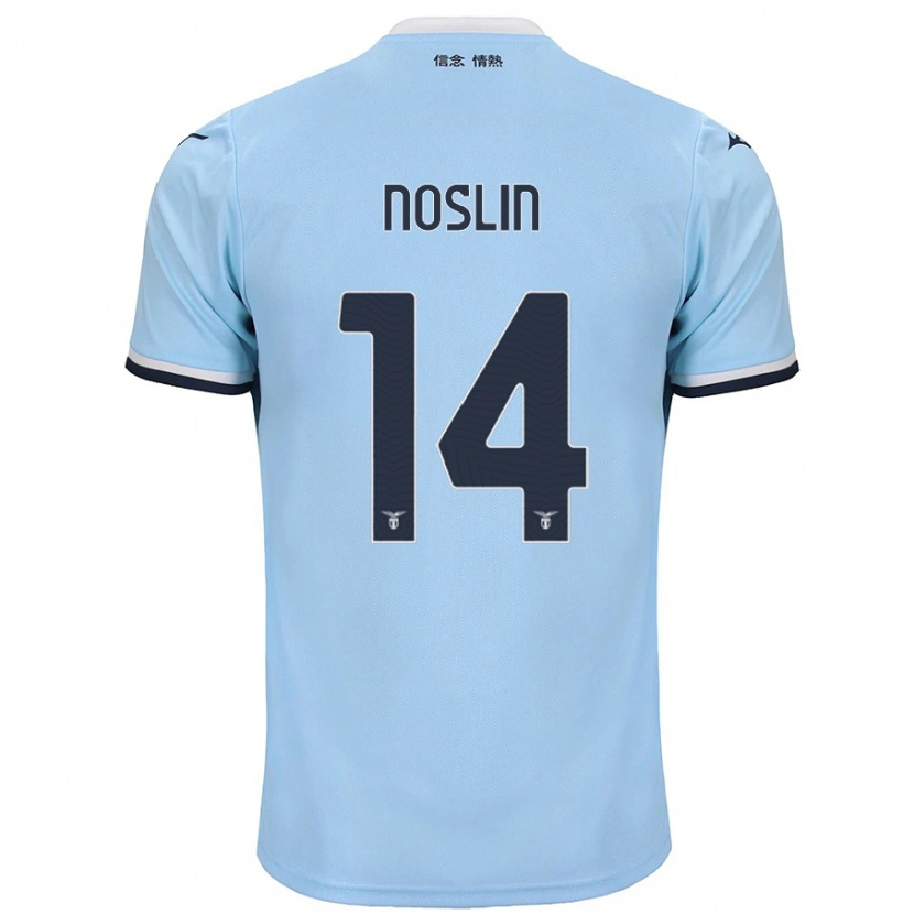 Danxen Niño Camiseta Tijjani Noslin #14 Azul 1ª Equipación 2024/25 La Camisa México