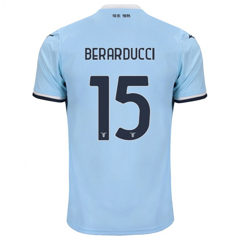 Danxen Niño Camiseta Martina Berarducci #15 Azul 1ª Equipación 2024/25 La Camisa México
