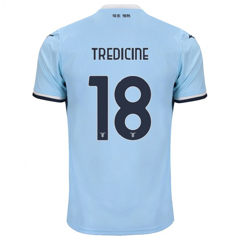 Danxen Niño Camiseta Manuel Tredicine #18 Azul 1ª Equipación 2024/25 La Camisa México