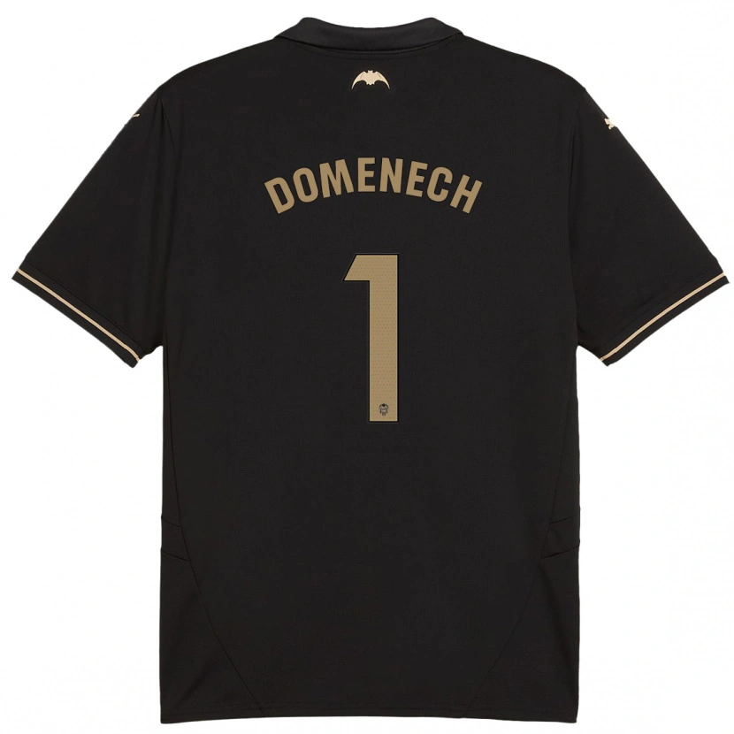 Danxen Niño Camiseta Jaume Doménech #1 Negro 2ª Equipación 2024/25 La Camisa México