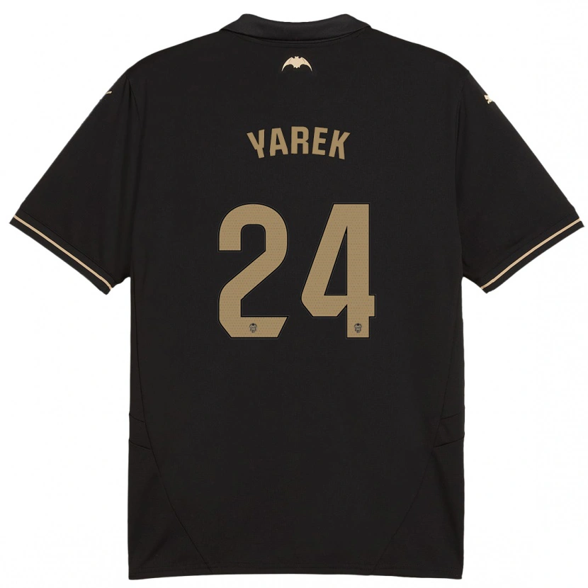 Danxen Niño Camiseta Yarek Gasiorowski #24 Negro 2ª Equipación 2024/25 La Camisa México
