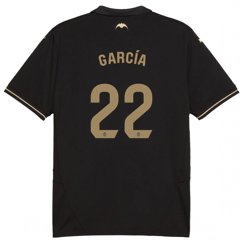 Danxen Niño Camiseta Azael García #22 Negro 2ª Equipación 2024/25 La Camisa México