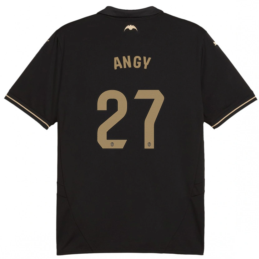 Danxen Niño Camiseta Angy #27 Negro 2ª Equipación 2024/25 La Camisa México