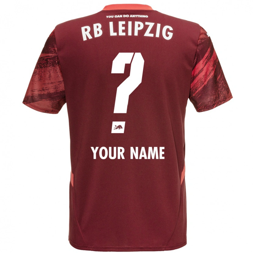 Danxen Niño Camiseta Su Nombre #0 Borgoña 2ª Equipación 2024/25 La Camisa México