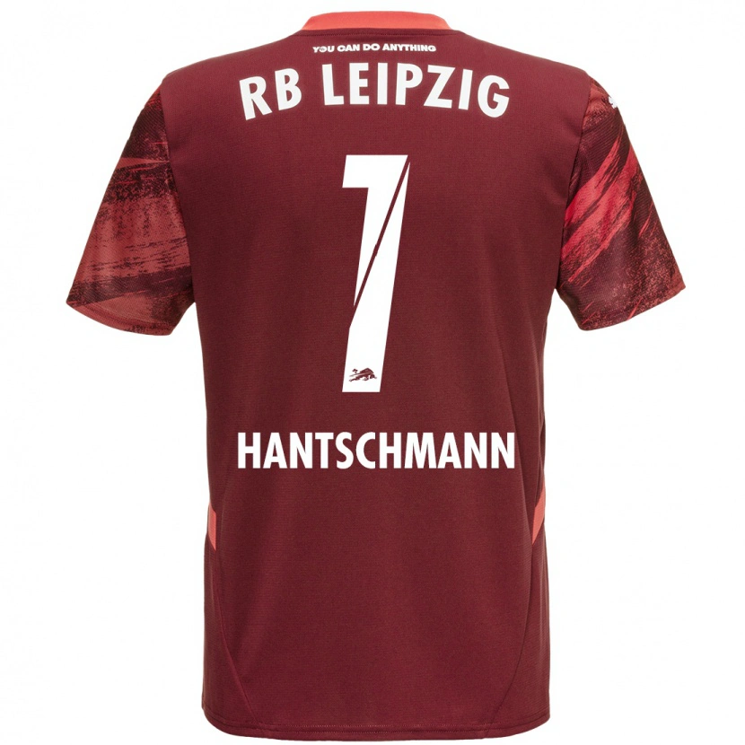 Danxen Niño Camiseta Franz Hantschmann #1 Borgoña 2ª Equipación 2024/25 La Camisa México