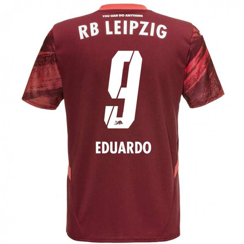 Danxen Niño Camiseta Yannick Eduardo #9 Borgoña 2ª Equipación 2024/25 La Camisa México