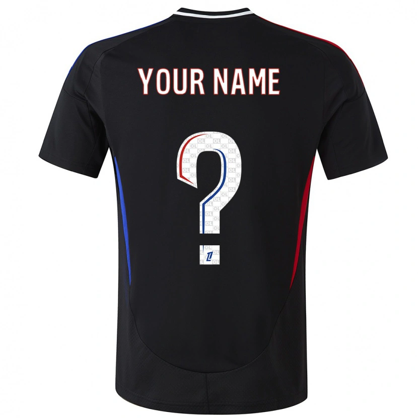 Danxen Niño Camiseta Su Nombre #0 Negro 2ª Equipación 2024/25 La Camisa México
