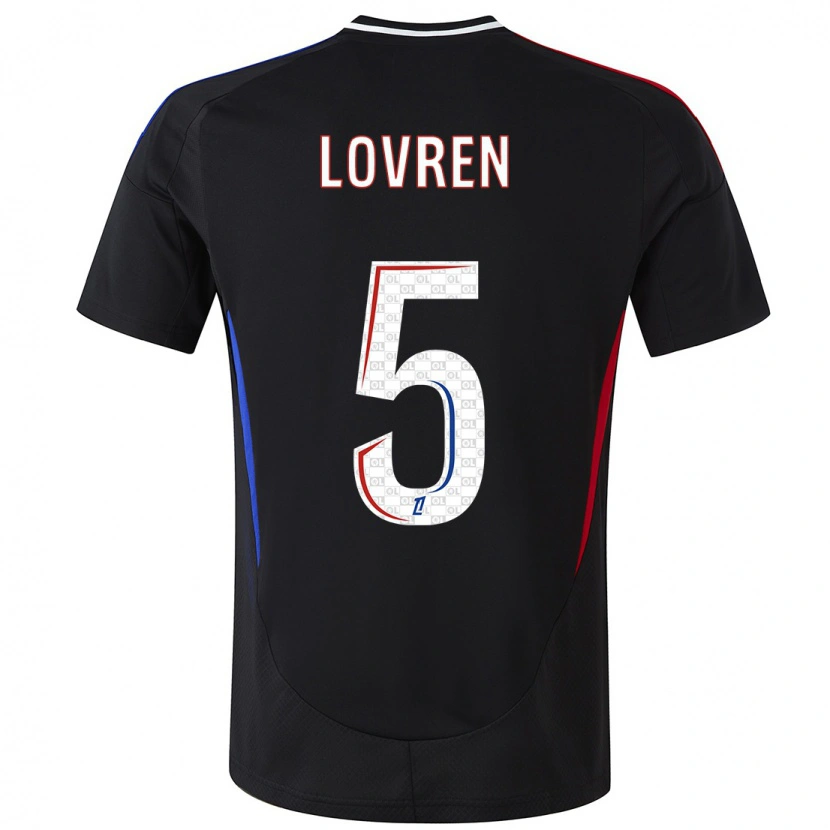 Danxen Niño Camiseta Dejan Lovren #5 Negro 2ª Equipación 2024/25 La Camisa México