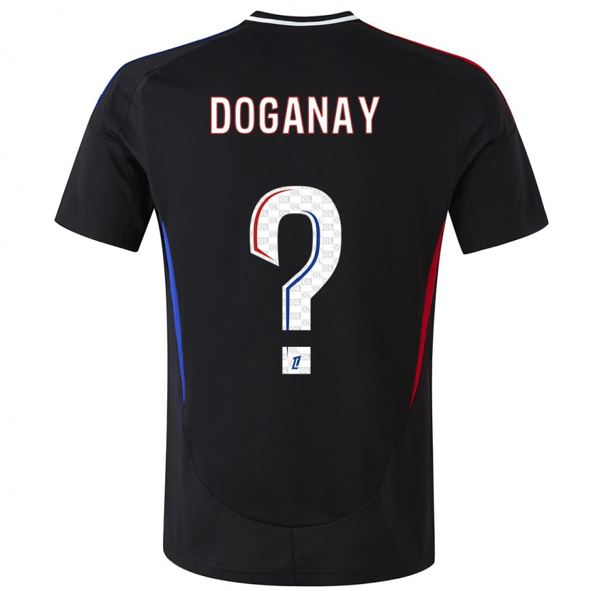 Danxen Niño Camiseta Kenan Doganay #0 Negro 2ª Equipación 2024/25 La Camisa México