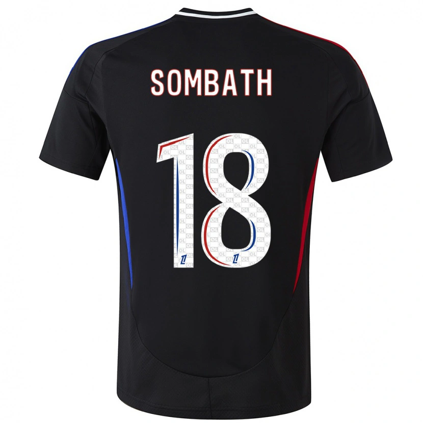 Danxen Niño Camiseta Alice Sombath #18 Negro 2ª Equipación 2024/25 La Camisa México