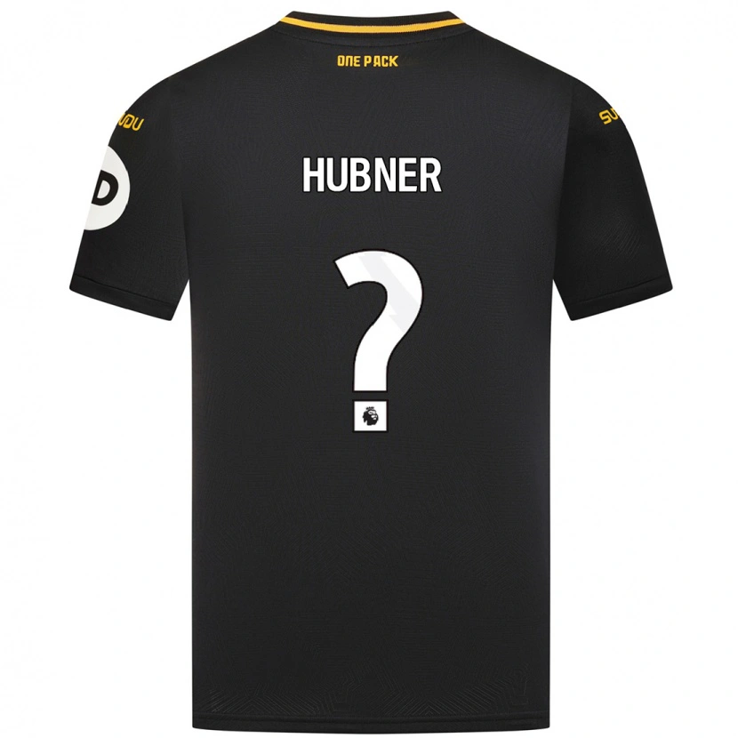 Danxen Niño Camiseta Justin Hubner #0 Negro 2ª Equipación 2024/25 La Camisa México