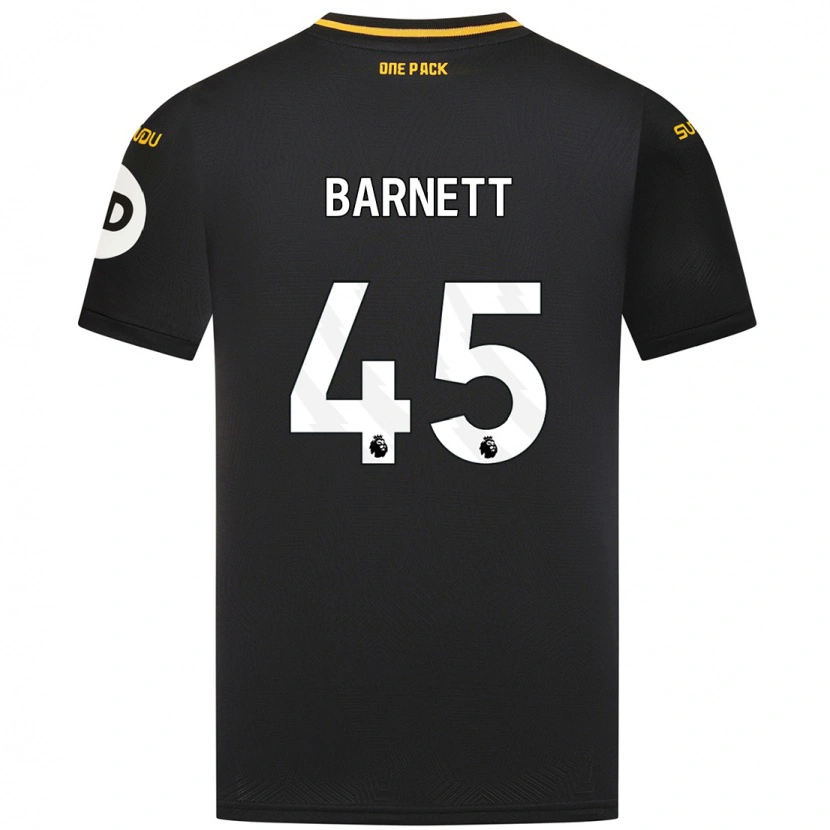 Danxen Niño Camiseta Ty Barnett #45 Negro 2ª Equipación 2024/25 La Camisa México