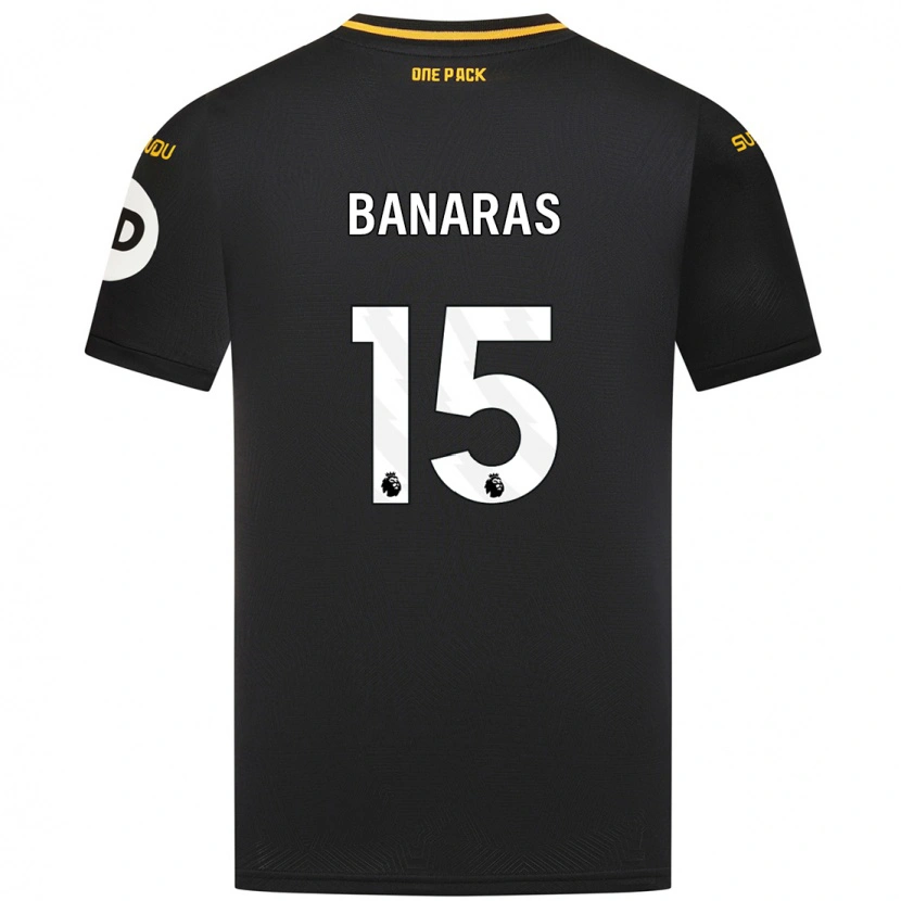 Danxen Niño Camiseta Layla Banaras #15 Negro 2ª Equipación 2024/25 La Camisa México