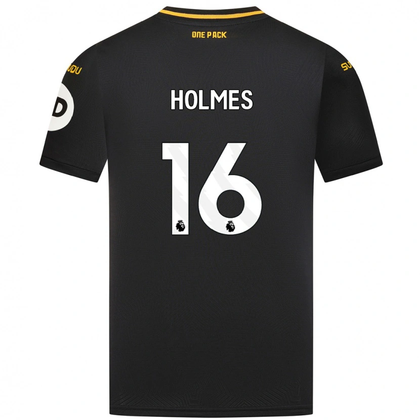 Danxen Niño Camiseta Summer Holmes #16 Negro 2ª Equipación 2024/25 La Camisa México