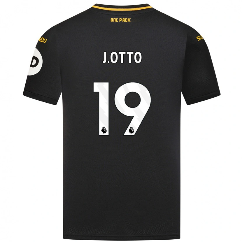 Danxen Niño Camiseta Jonny Otto #19 Negro 2ª Equipación 2024/25 La Camisa México