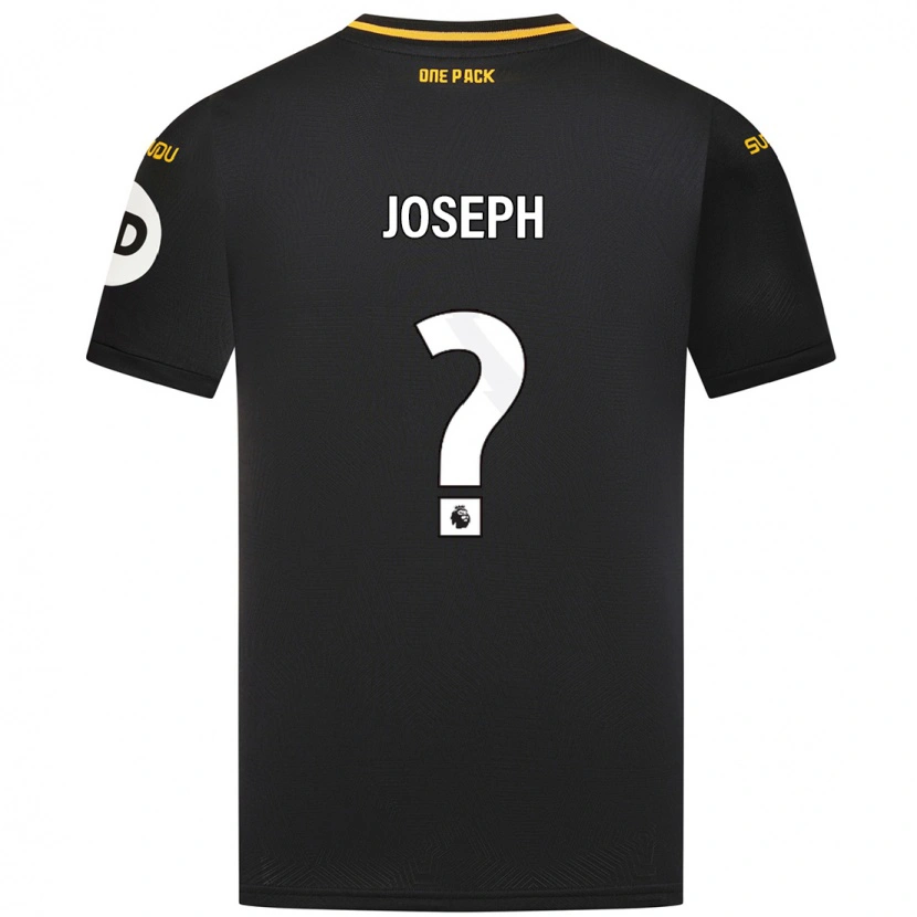 Danxen Niño Camiseta Joseph Joseph #0 Negro 2ª Equipación 2024/25 La Camisa México