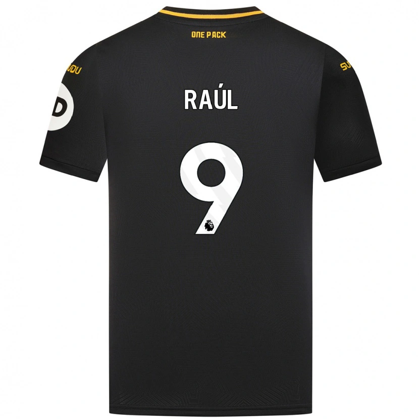 Danxen Niño Camiseta Raul Jimenez #9 Negro 2ª Equipación 2024/25 La Camisa México