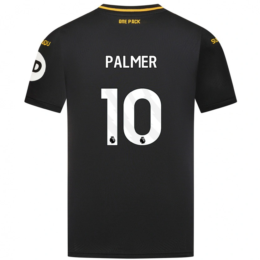 Danxen Niño Camiseta Jamila Palmer #10 Negro 2ª Equipación 2024/25 La Camisa México