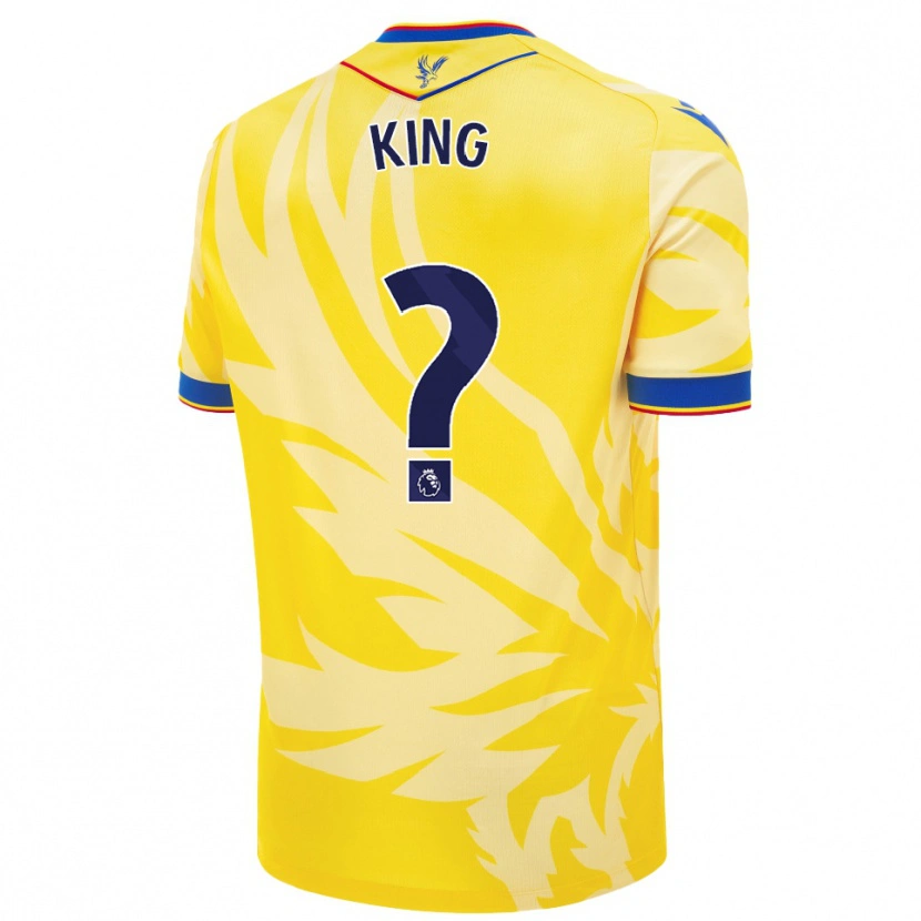 Danxen Niño Camiseta George King #0 Amarillo 2ª Equipación 2024/25 La Camisa México