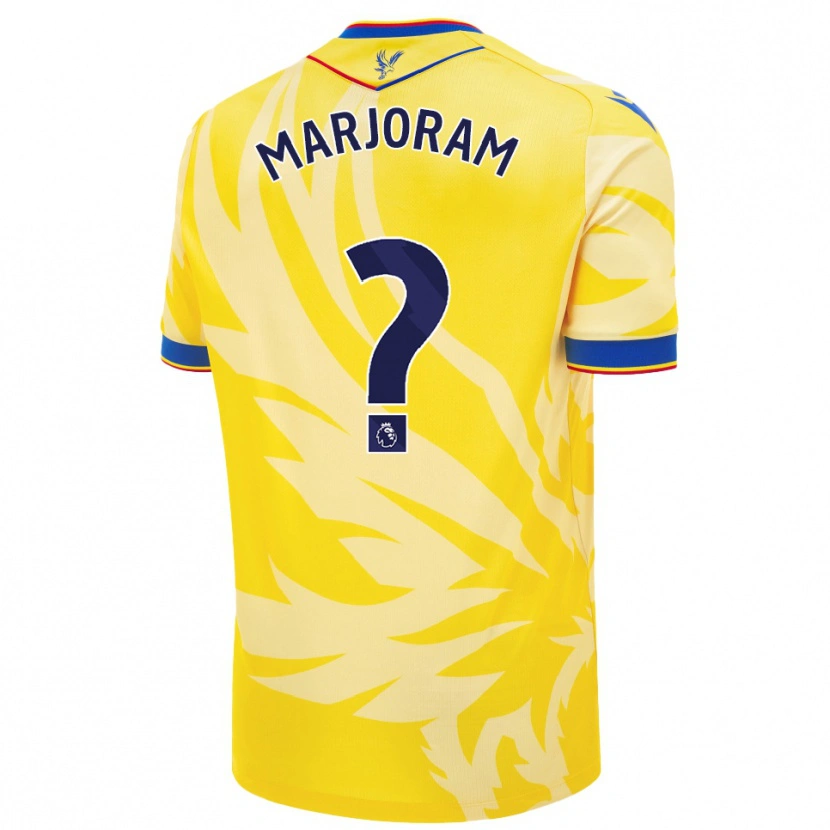 Danxen Niño Camiseta Finley Marjoram #0 Amarillo 2ª Equipación 2024/25 La Camisa México