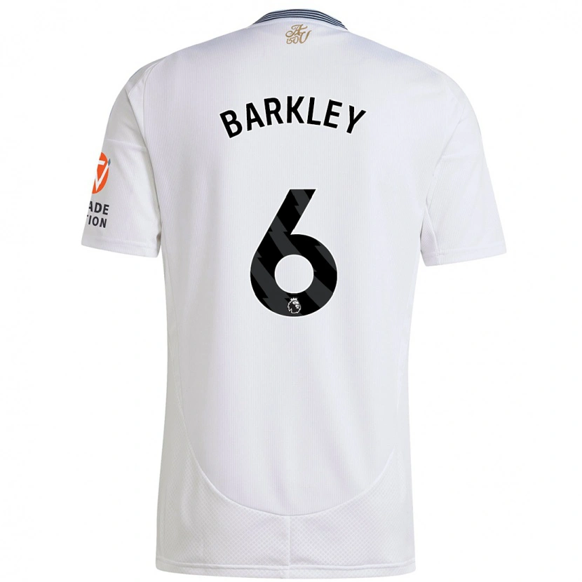 Danxen Niño Camiseta Ross Barkley #6 Blanco 2ª Equipación 2024/25 La Camisa México