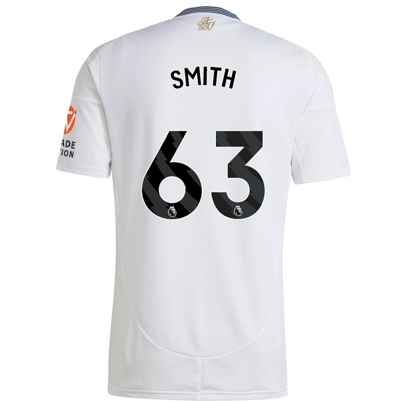 Danxen Niño Camiseta Kerr Smith #63 Blanco 2ª Equipación 2024/25 La Camisa México