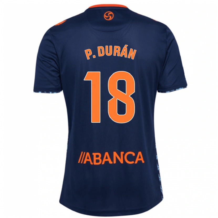 Danxen Niño Camiseta Pablo Durán #18 Azul Marino 2ª Equipación 2024/25 La Camisa México