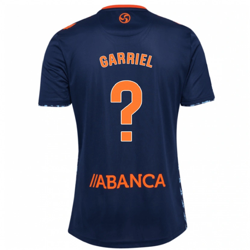 Danxen Niño Camiseta Iván Garriel #0 Azul Marino 2ª Equipación 2024/25 La Camisa México