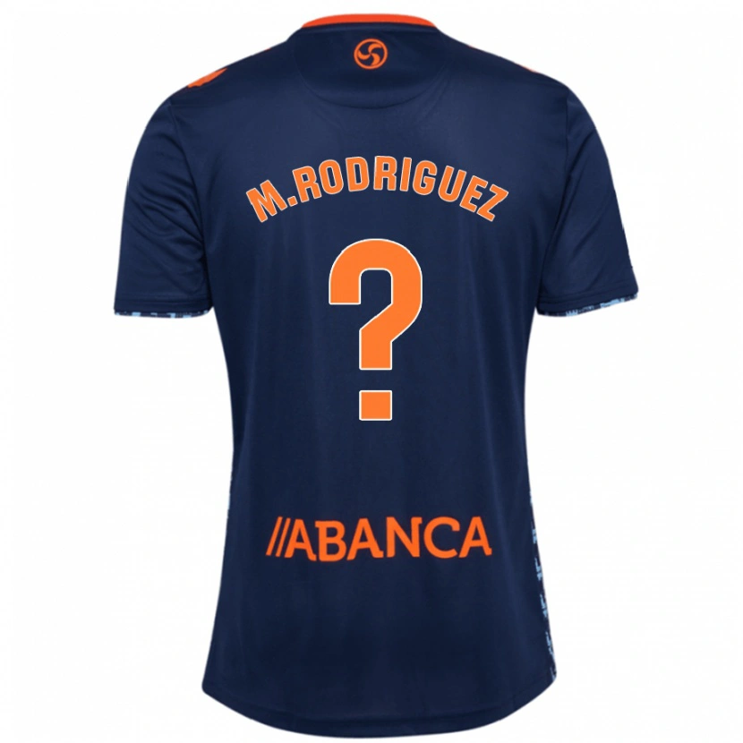 Danxen Niño Camiseta Manu Rodríguez #0 Azul Marino 2ª Equipación 2024/25 La Camisa México