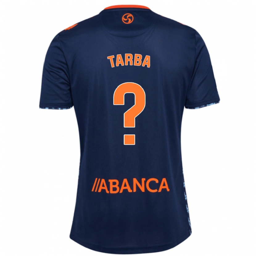Danxen Niño Camiseta Ianis Târbă #0 Azul Marino 2ª Equipación 2024/25 La Camisa México