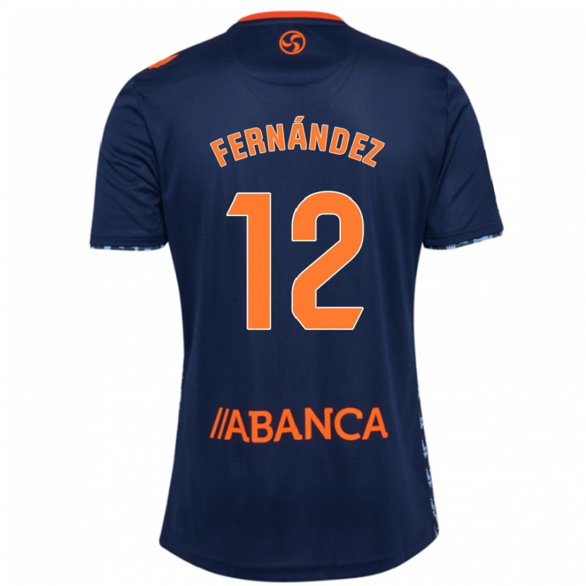Danxen Niño Camiseta Manu Fernández #12 Azul Marino 2ª Equipación 2024/25 La Camisa México