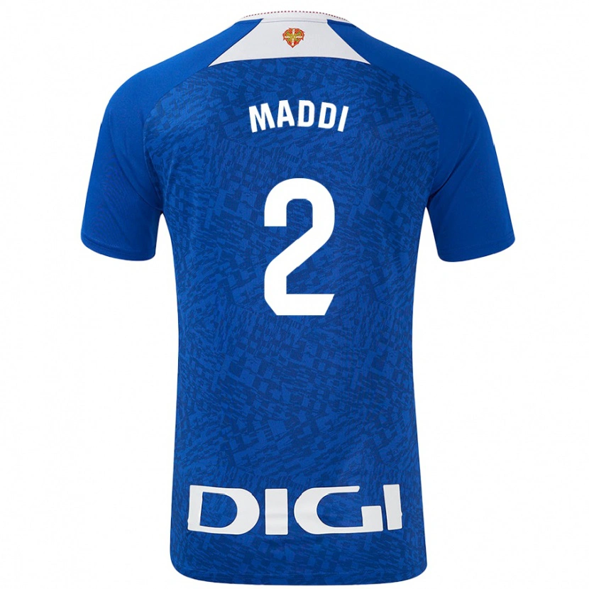 Danxen Niño Camiseta Maddi Torre Larrañaga #2 Azul Real 2ª Equipación 2024/25 La Camisa México