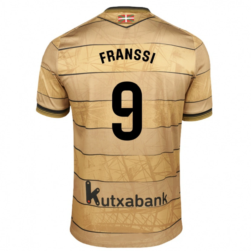 Danxen Niño Camiseta Sanni Franssi #9 Marrón 2ª Equipación 2024/25 La Camisa México