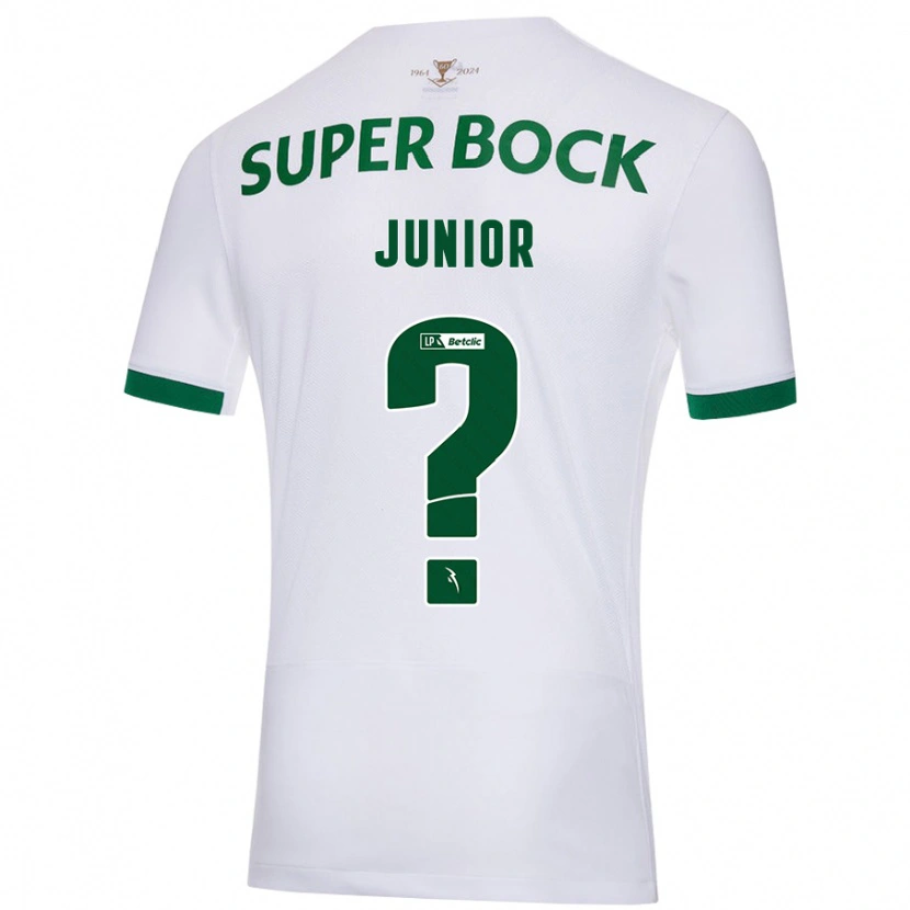 Danxen Niño Camiseta Marlon Junior #0 Blanco Verde 2ª Equipación 2024/25 La Camisa México