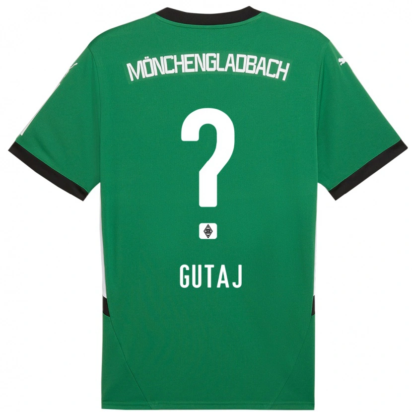 Danxen Niño Camiseta Lindsay Gutaj #0 Verde Blanco 2ª Equipación 2024/25 La Camisa México