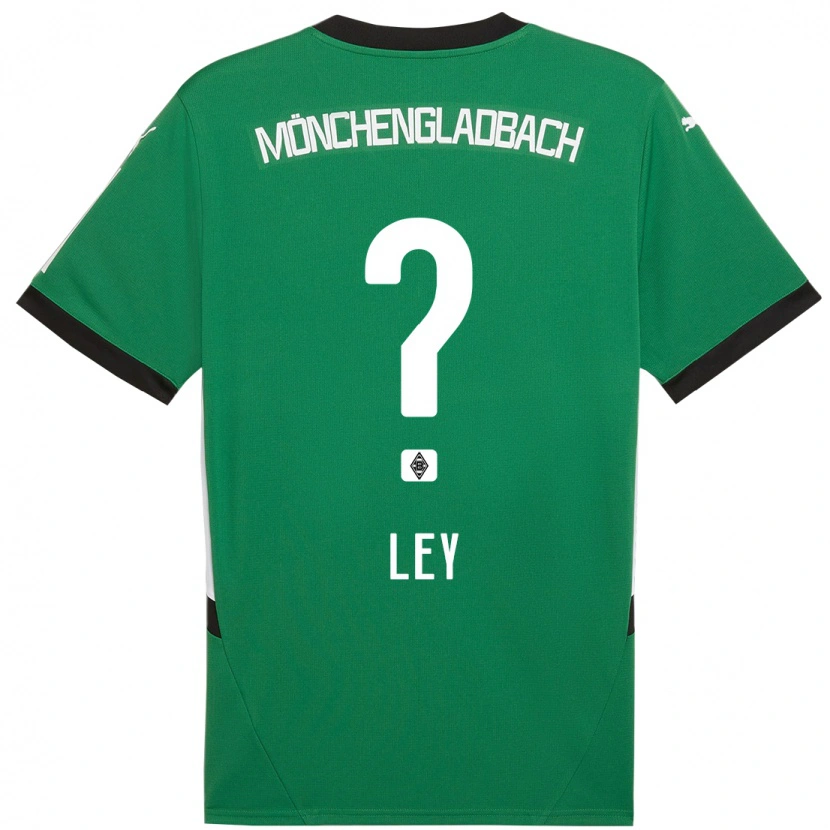 Danxen Niño Camiseta Marlon Ley #0 Verde Blanco 2ª Equipación 2024/25 La Camisa México
