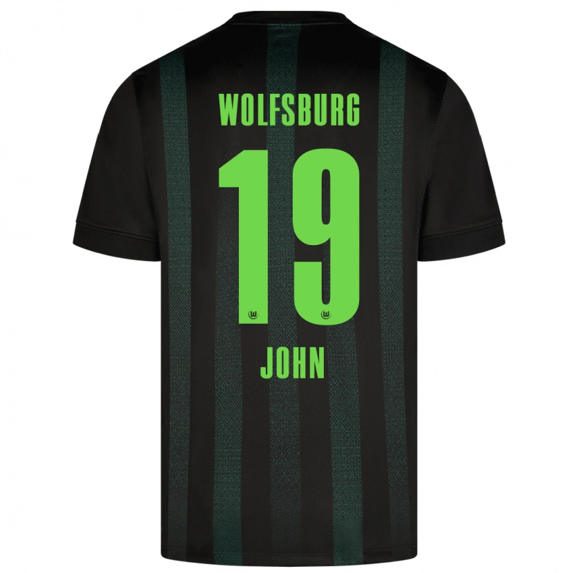 Danxen Niño Camiseta Michael John #19 Verde Oscuro 2ª Equipación 2024/25 La Camisa México