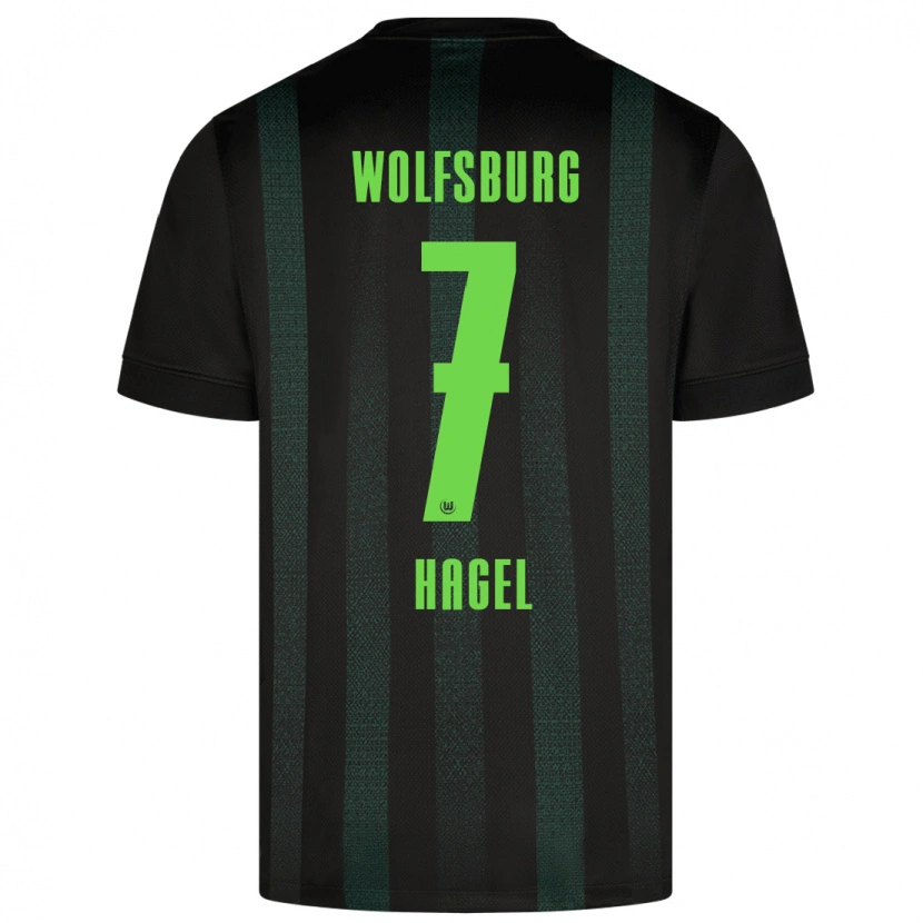 Danxen Niño Camiseta Chantal Hagel #7 Verde Oscuro 2ª Equipación 2024/25 La Camisa México