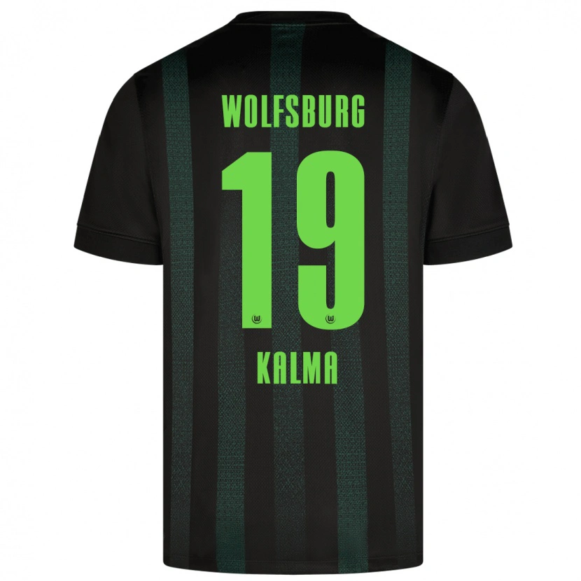 Danxen Niño Camiseta Fenna Kalma #19 Verde Oscuro 2ª Equipación 2024/25 La Camisa México