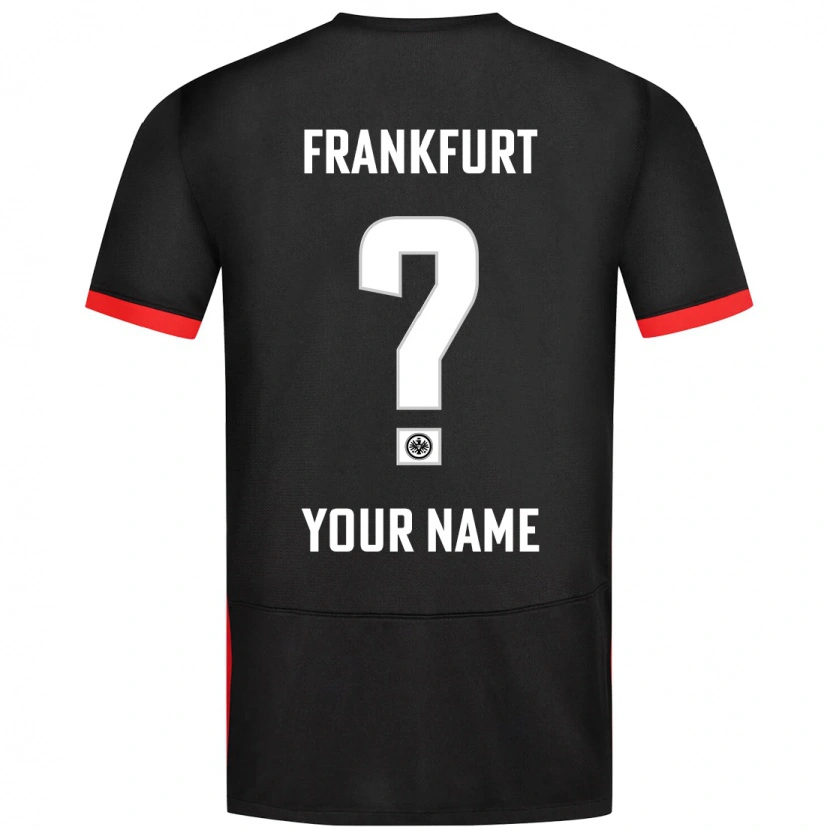 Danxen Niño Camiseta Su Nombre #0 Negro 2ª Equipación 2024/25 La Camisa México