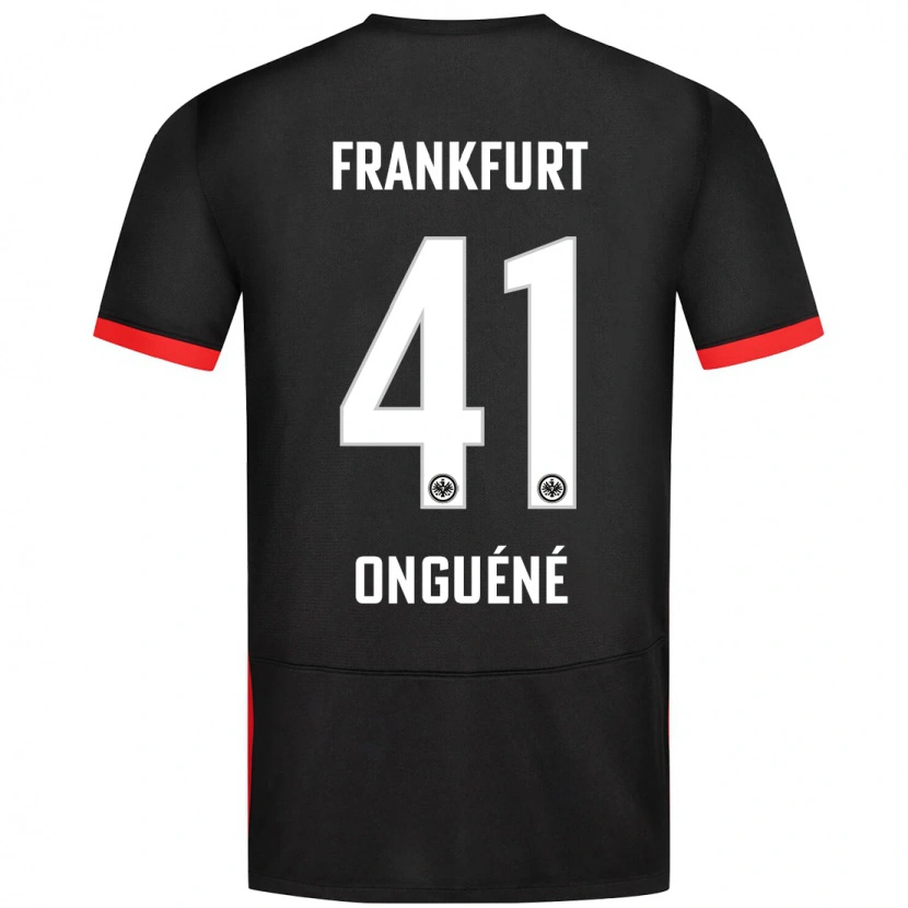Danxen Niño Camiseta Jérôme Onguéné #41 Negro 2ª Equipación 2024/25 La Camisa México