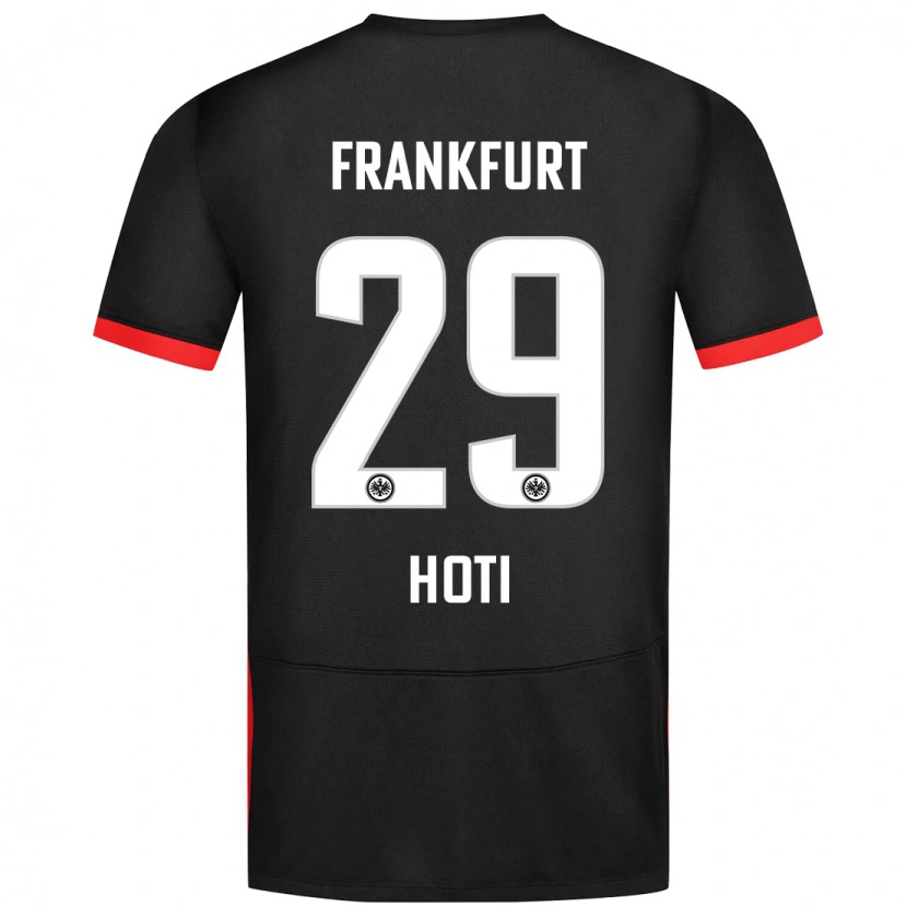 Danxen Niño Camiseta Leart Hoti #29 Negro 2ª Equipación 2024/25 La Camisa México