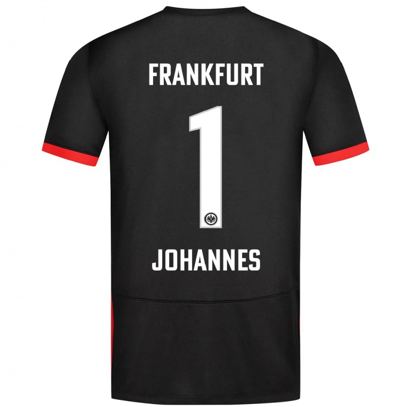Danxen Niño Camiseta Stina Johannes #1 Negro 2ª Equipación 2024/25 La Camisa México