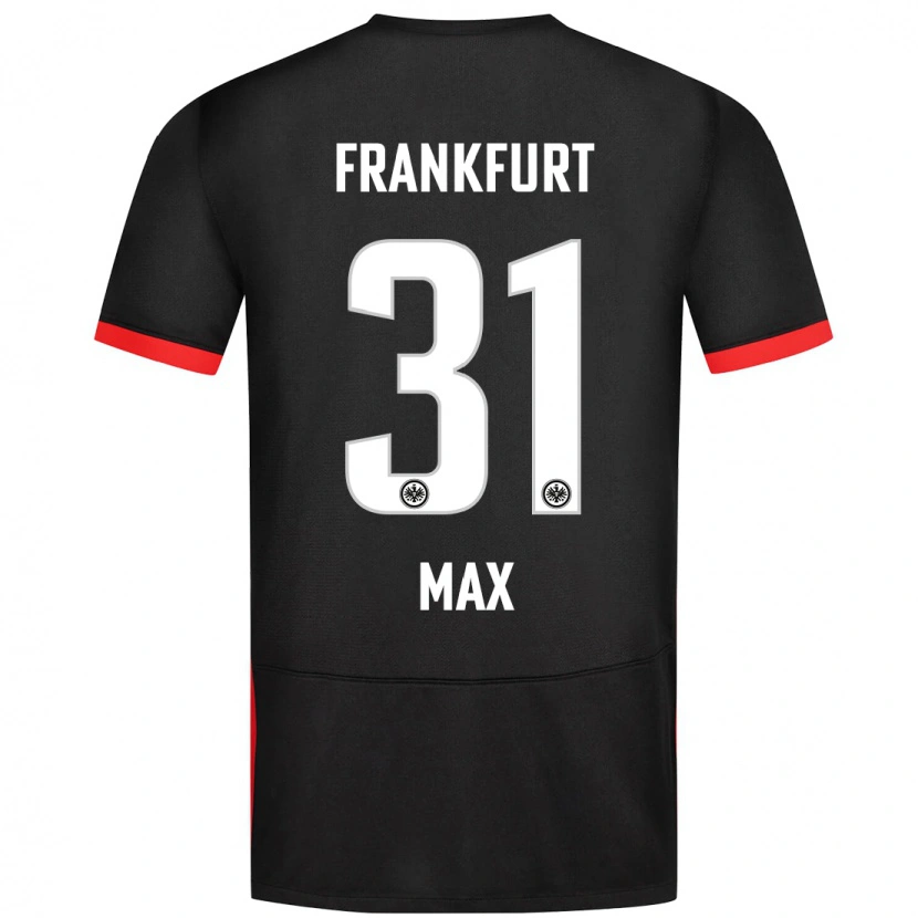 Danxen Niño Camiseta Philipp Max #31 Negro 2ª Equipación 2024/25 La Camisa México