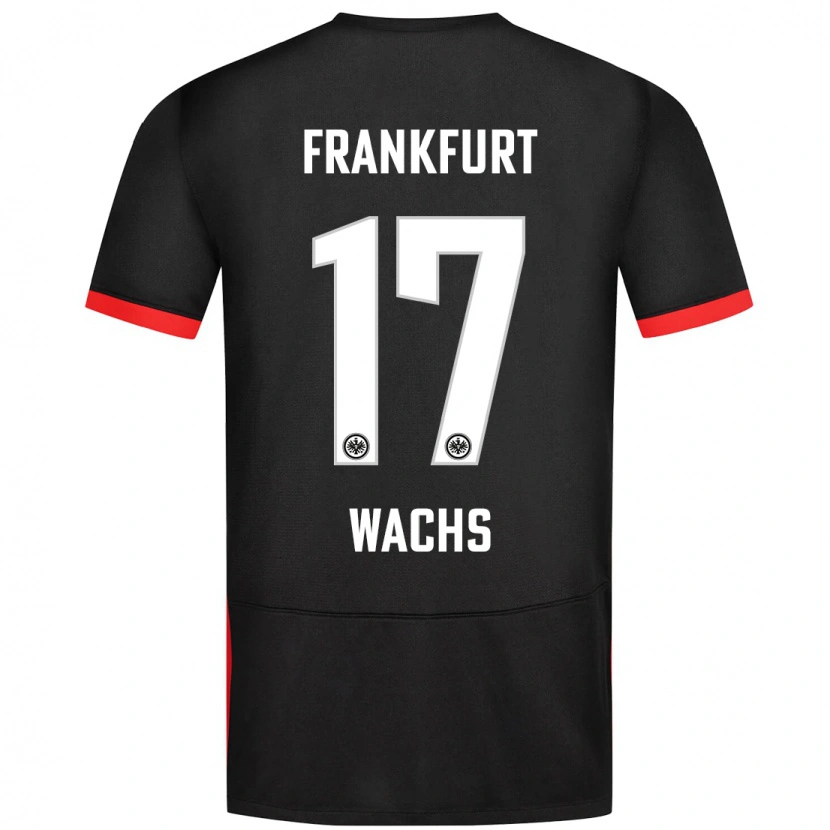 Danxen Niño Camiseta Marc Wachs #17 Negro 2ª Equipación 2024/25 La Camisa México
