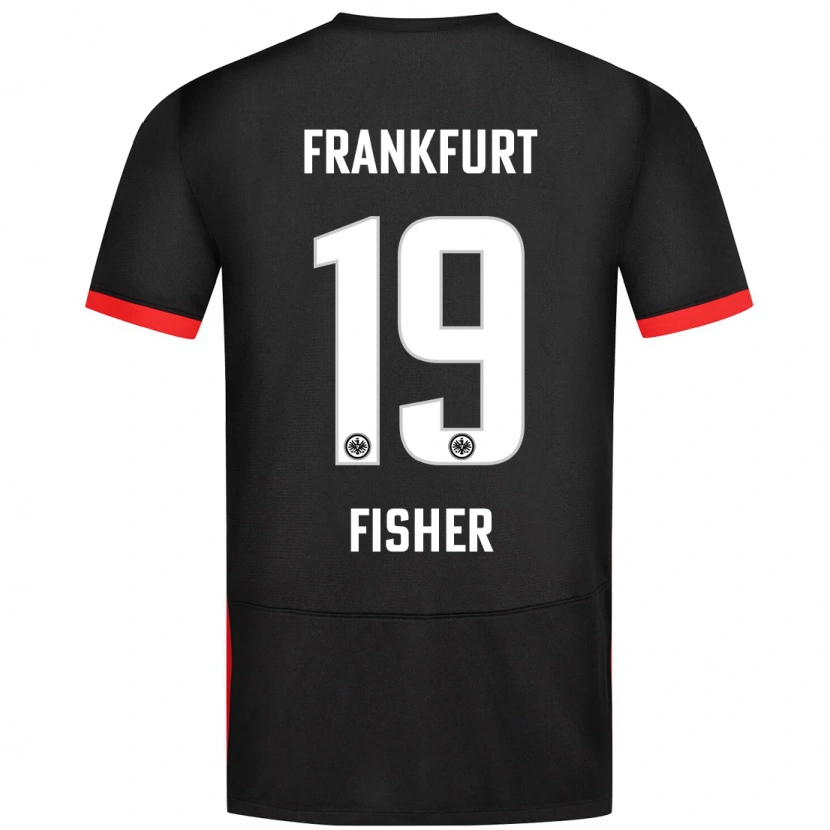 Danxen Niño Camiseta Ben-Luca Fisher #19 Negro 2ª Equipación 2024/25 La Camisa México