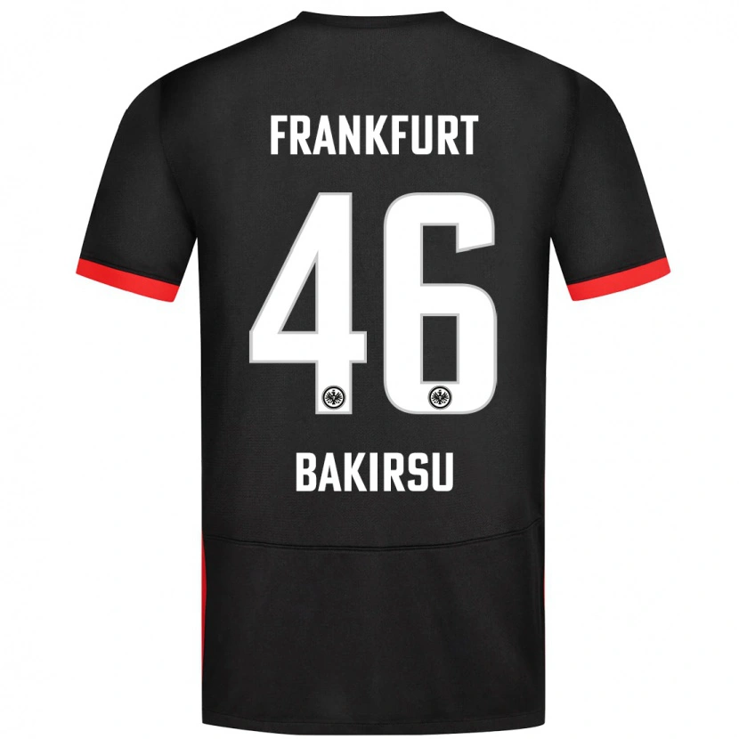 Danxen Niño Camiseta Hüseyin Bakirsu #46 Negro 2ª Equipación 2024/25 La Camisa México