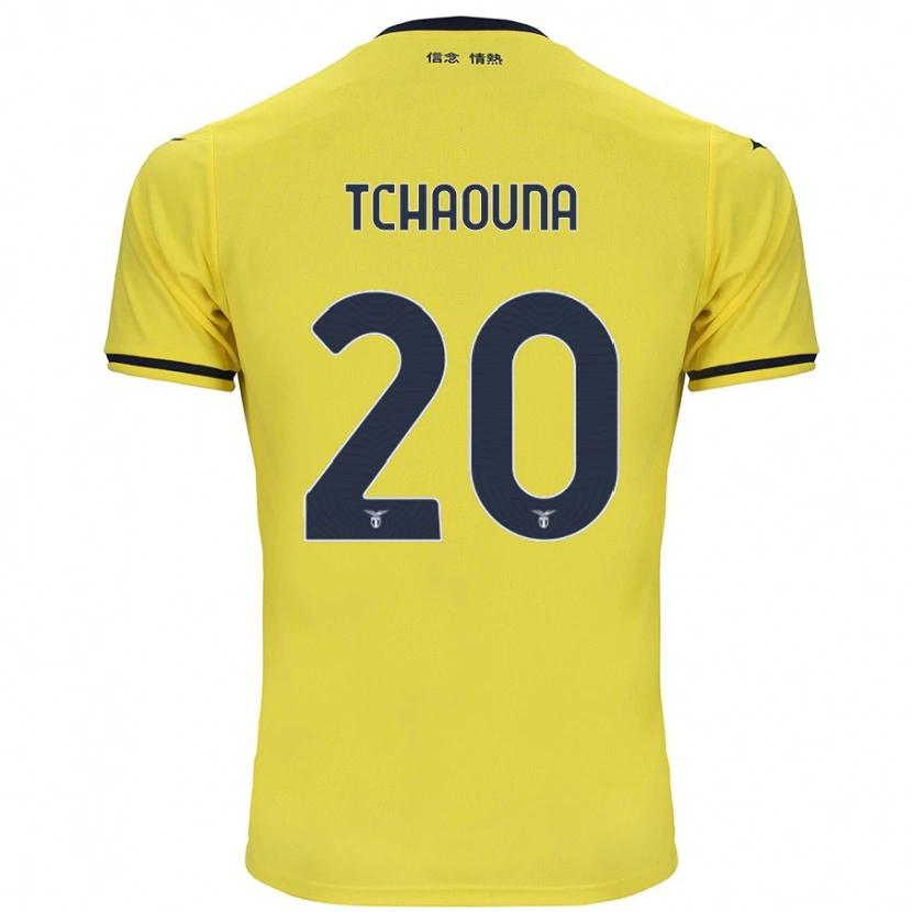 Danxen Niño Camiseta Loum Tchaouna #20 Amarillo 2ª Equipación 2024/25 La Camisa México