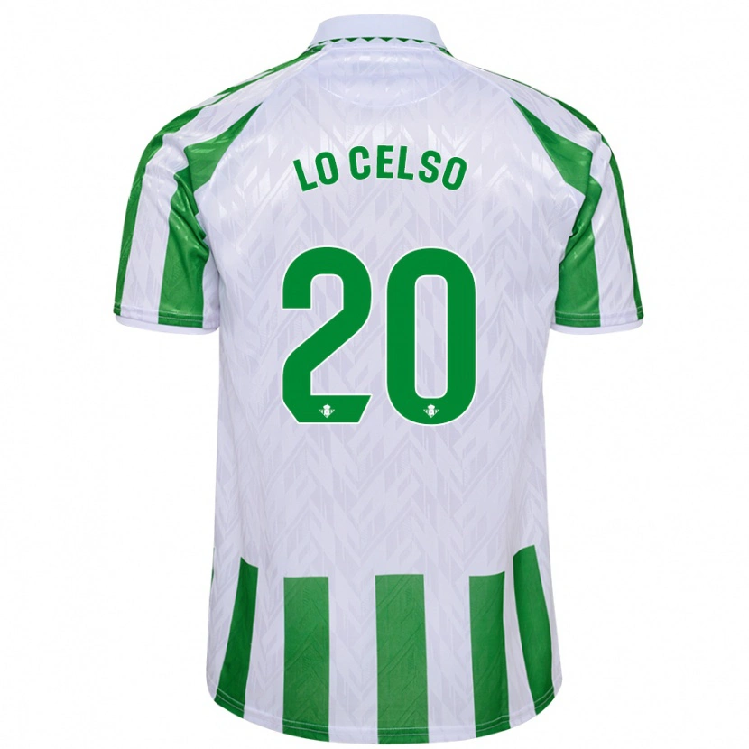 Danxen Hombre Camiseta Giovani Lo Celso #20 Blanco Azul 1ª Equipación 2024/25 La Camisa México